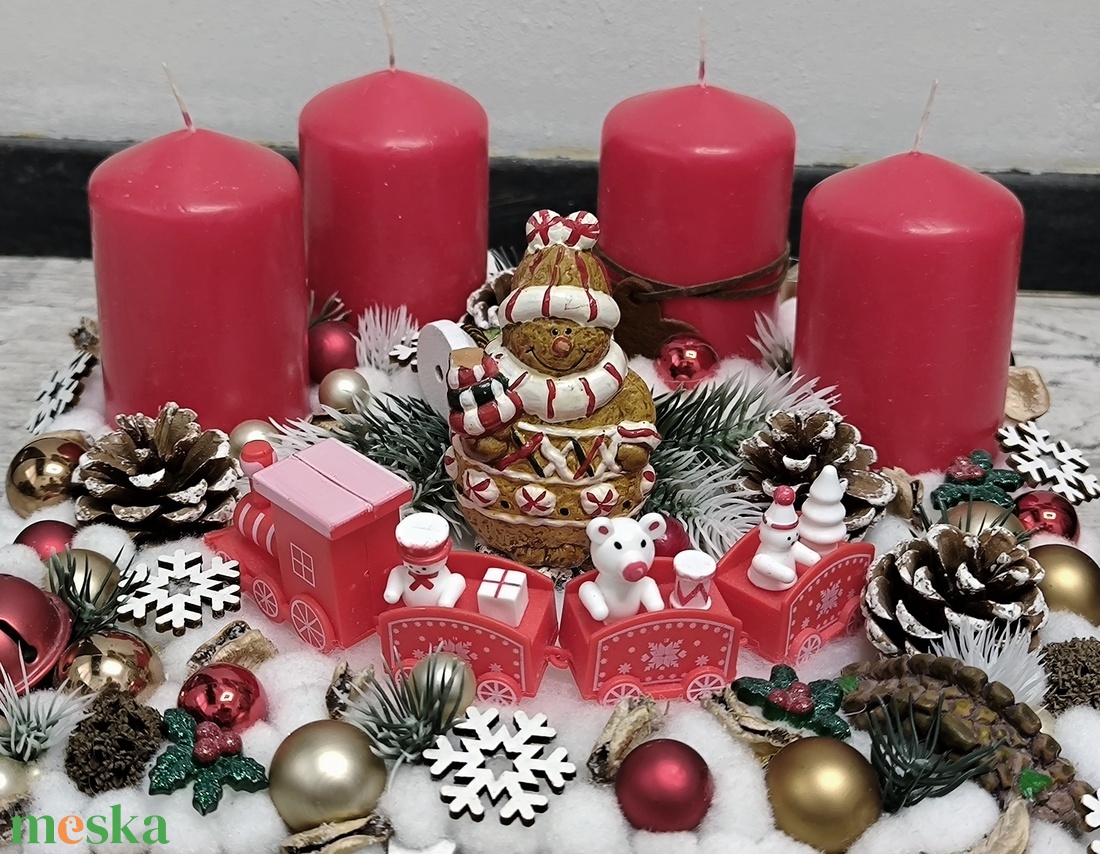 Adventi asztaldísz faládában - karácsony - adventi díszek - adventi asztaldísz - Meska.hu Adventi asztaldísz faládában - karácsony - adventi díszek - adventi asztaldísz - Meska.hu