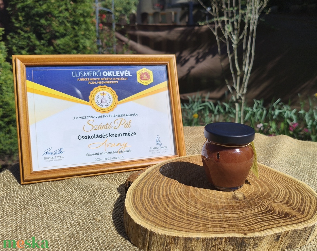 Csokoládés krémméz 120g - élelmiszer - méz & propolisz - Meska.hu