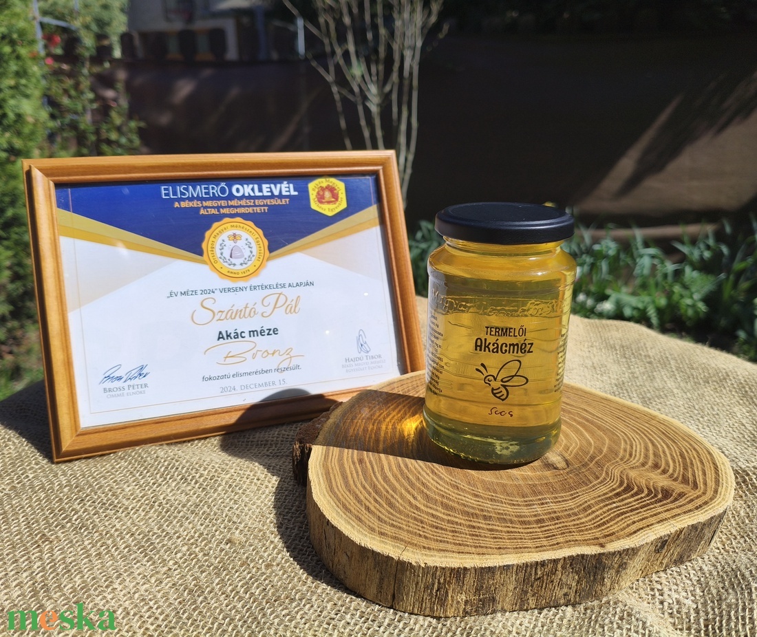 Akácméz - élelmiszer - méz & propolisz - Meska.hu