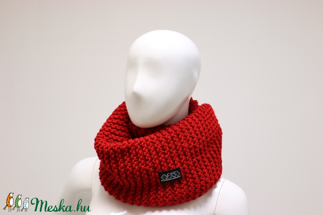 Granny Style piros sál - - Meska.hu Granny Style piros sál - - Meska.hu