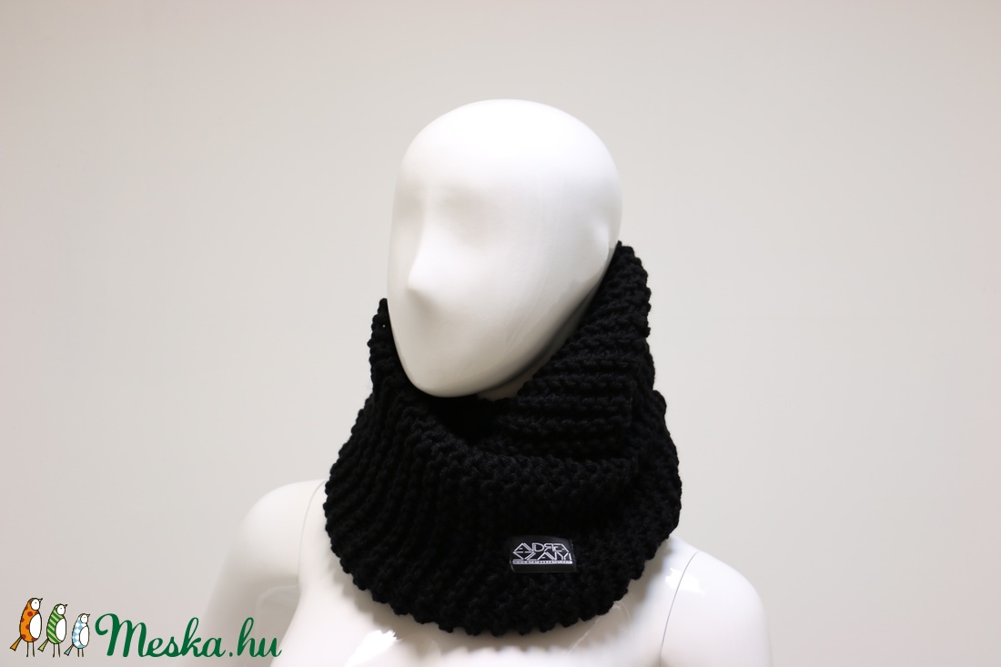 Granny Style fekete sál - - Meska.hu Granny Style fekete sál - - Meska.hu