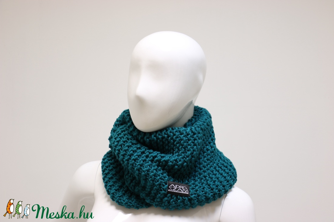 Granny Style óceán zöld sál - - Meska.hu Granny Style óceán zöld sál - - Meska.hu