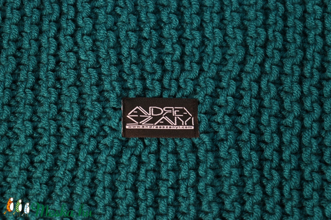 Granny Style óceán zöld sál - - Meska.hu Granny Style óceán zöld sál - - Meska.hu