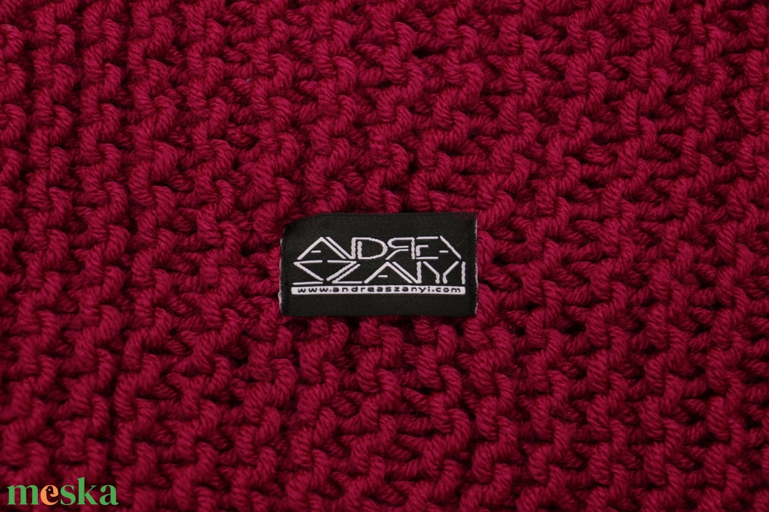 Granny Style fukszia sál - - Meska.hu Granny Style fukszia sál - - Meska.hu