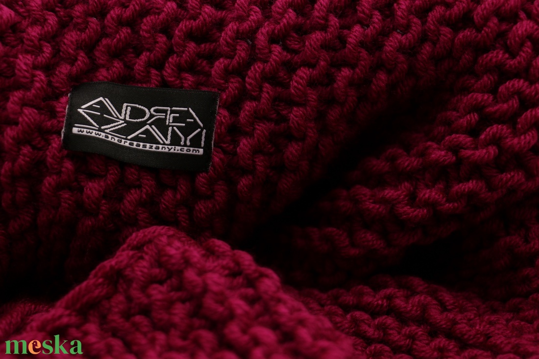 Granny Style fukszia sál - - Meska.hu Granny Style fukszia sál - - Meska.hu