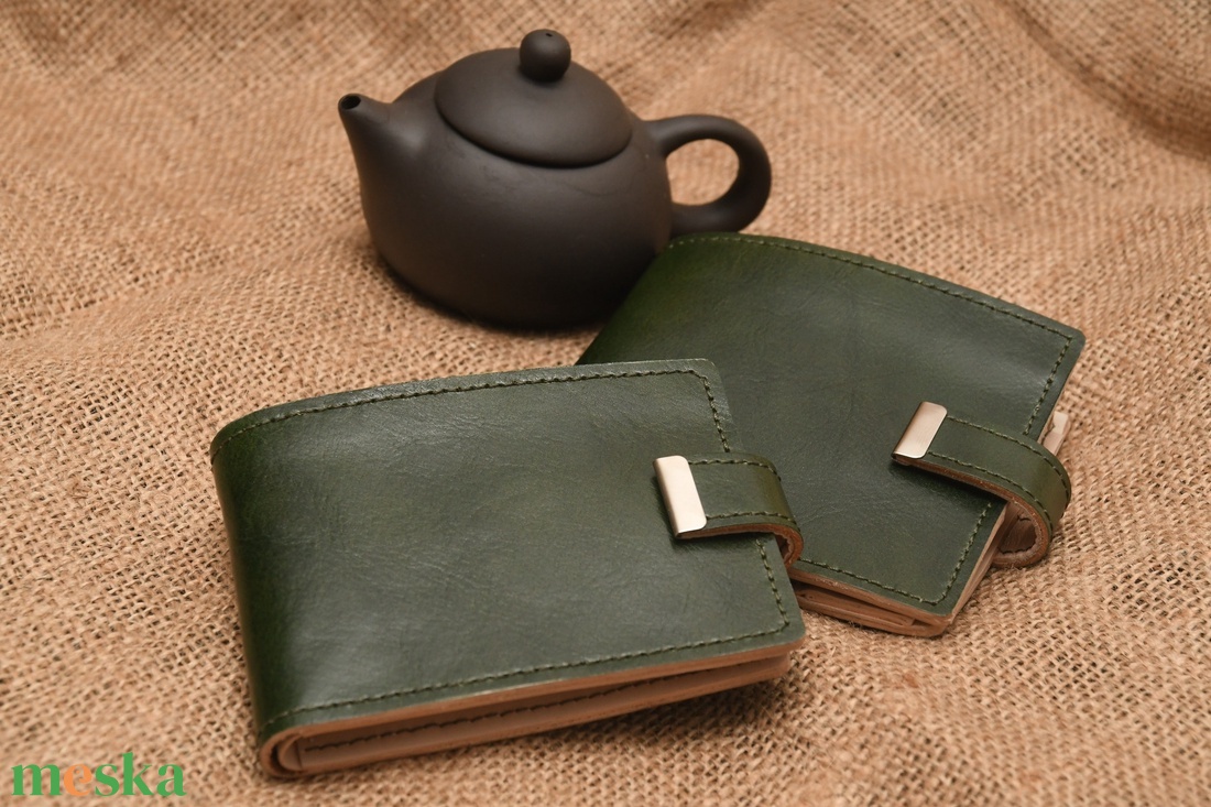 Bőr kártyatartó - táska & tok - pénztárca & más tok - kártyatartó & irattartó - Meska.hu
