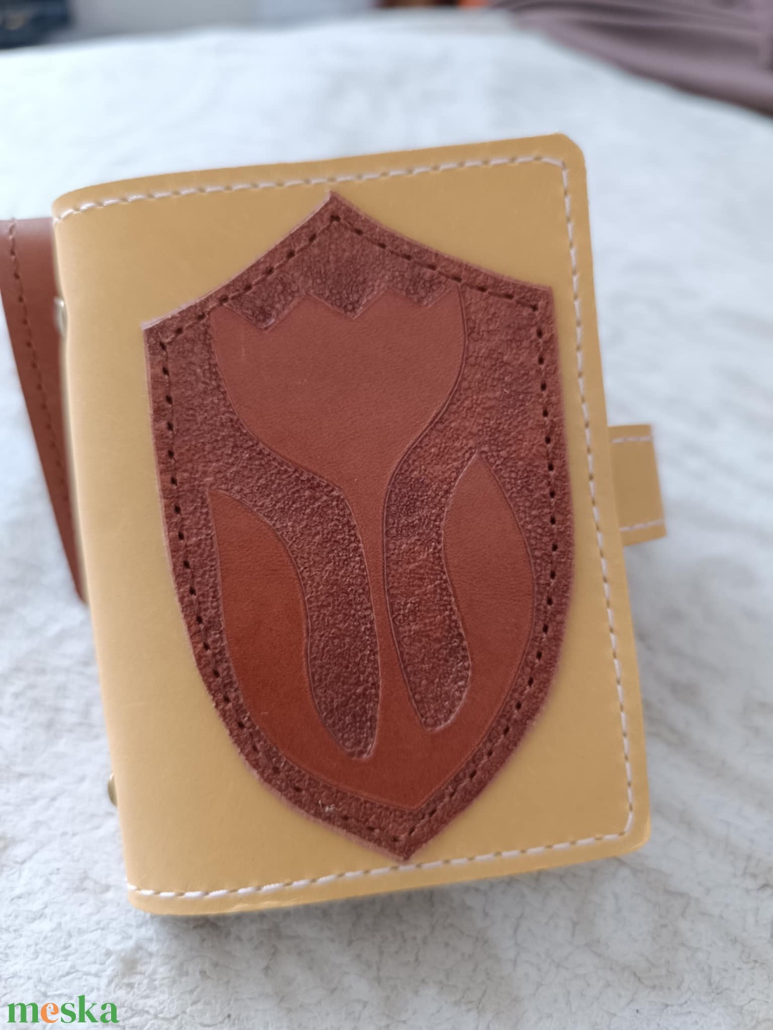 Tulipános kártyatartó - táska & tok - pénztárca & más tok - kártyatartó & irattartó - Meska.hu