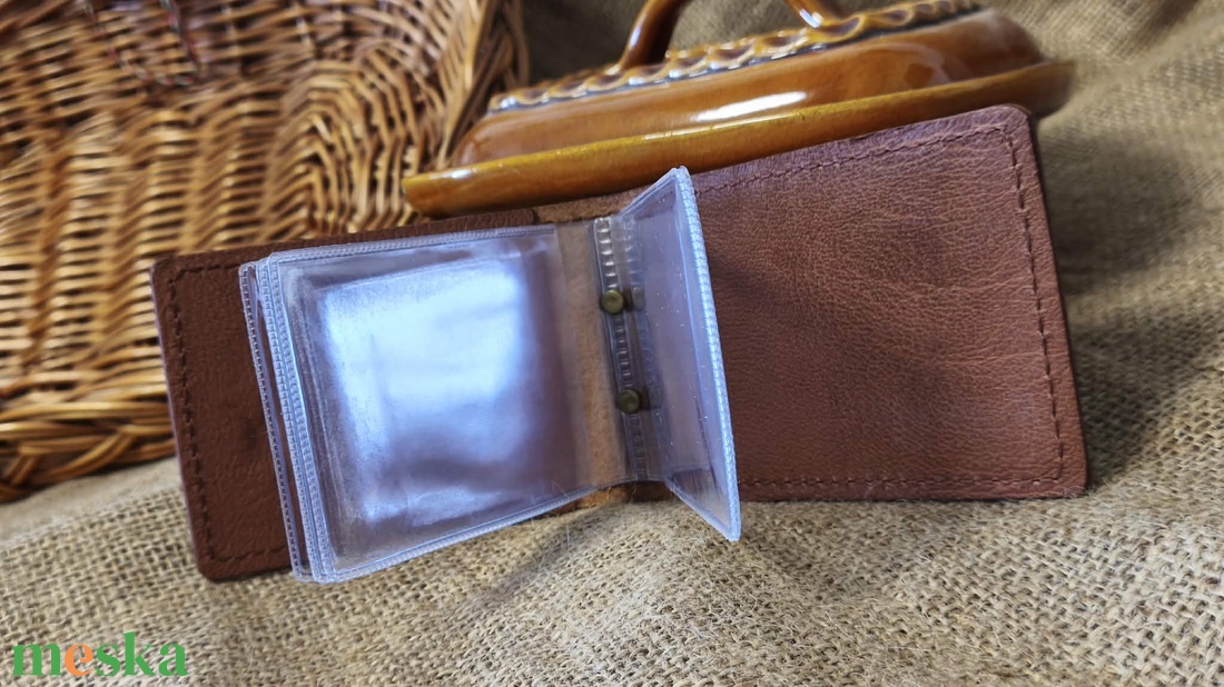 Domborított díszítésű kártyatartó - táska & tok - pénztárca & más tok - kártyatartó & irattartó - Meska.hu