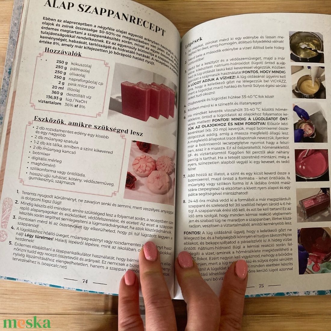 Szappankészítés kezdőknek Receptek, útmutatók, műhelytitkok - szépségápolás - szappan & fürdés - kézműves szappan - Meska.hu