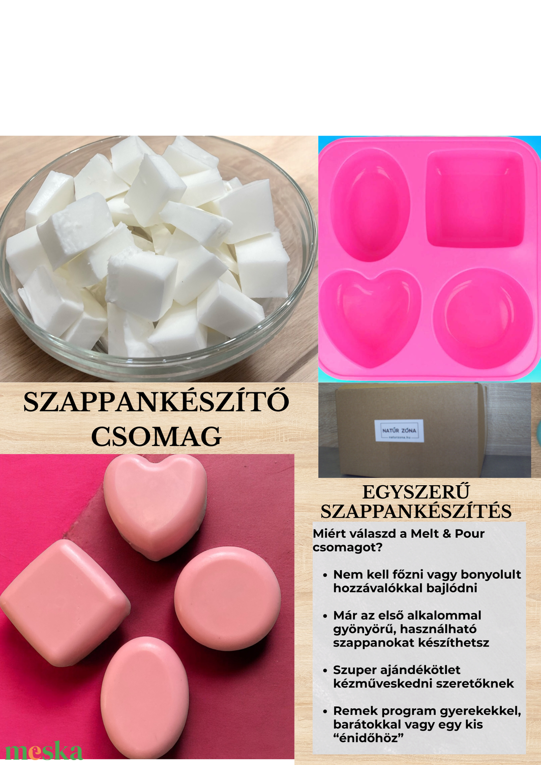 Szappankészítő Csomag Olvasztható Szappanalapból - diy (csináld magad) - egységcsomag - Meska.hu Szappankészítő Csomag Olvasztható Szappanalapból - diy (csináld magad) - egységcsomag - Meska.hu