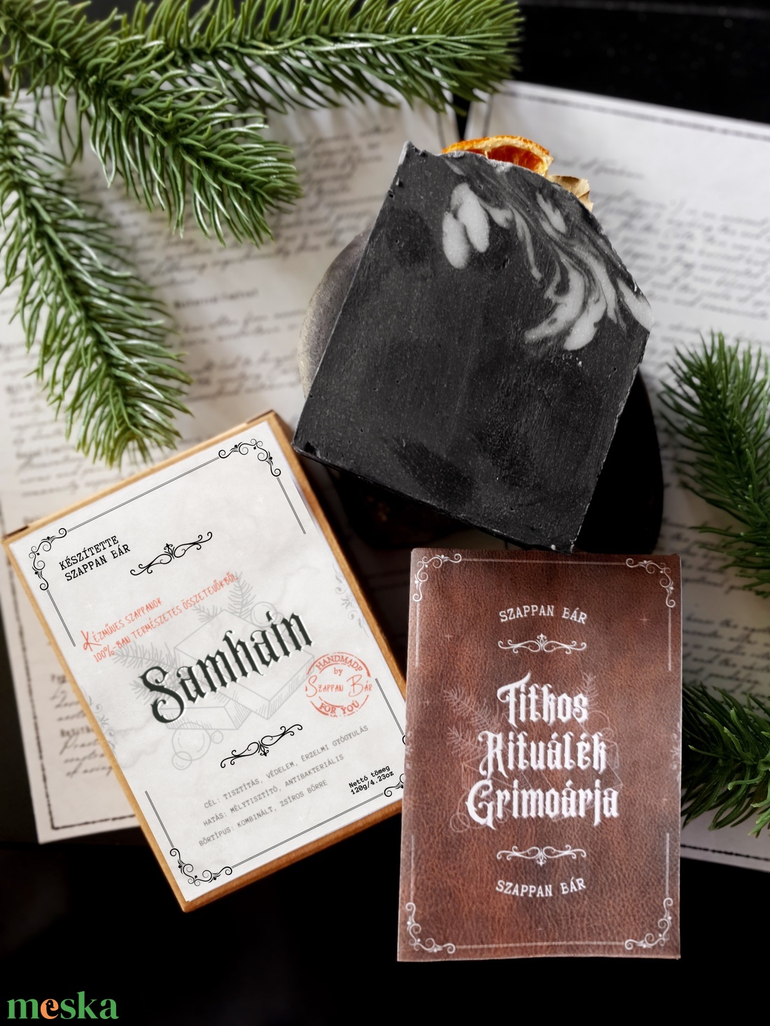 SAMHAIN szappan - szépségápolás - szappan & fürdés - kézműves szappan - Meska.hu
