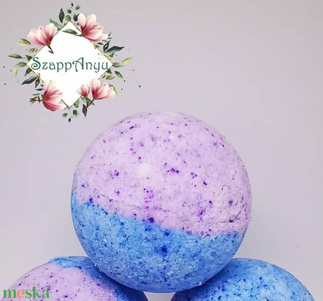 Illatos fürdőbomba - szépségápolás - szappan & fürdés - fürdősó, fürdőgolyó, habfürdő - Meska.hu