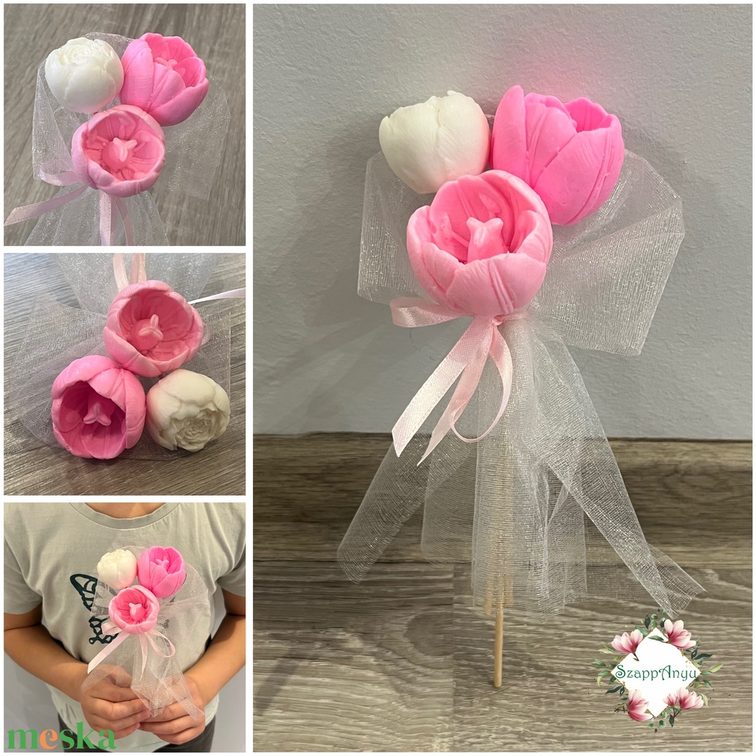 Szappan tulipán vagy csokor - szépségápolás - szappan & fürdés - kézműves szappan - Meska.hu Szappan tulipán vagy csokor - szépségápolás - szappan & fürdés - kézműves szappan - Meska.hu