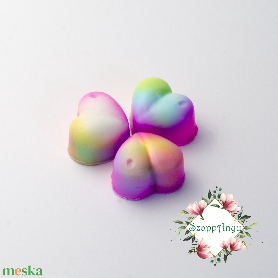 Pici szíves szappan - szépségápolás - szappan & fürdés - kézműves szappan - Meska.hu Pici szíves szappan - szépségápolás - szappan & fürdés - kézműves szappan - Meska.hu