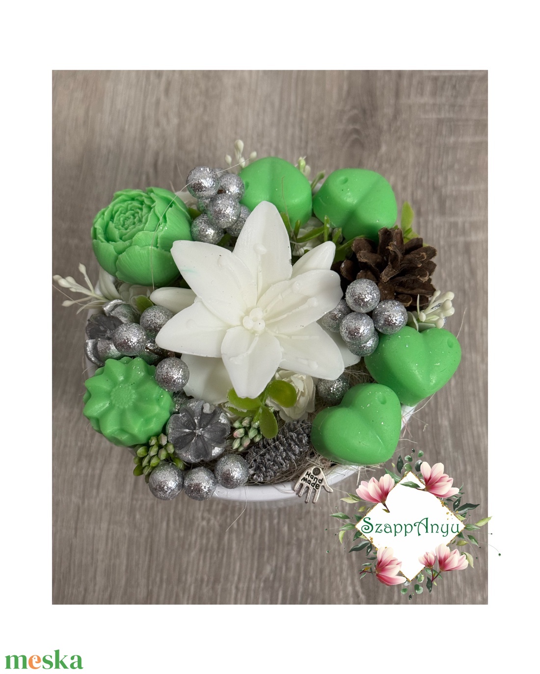 Szappan virág csokor - szépségápolás - szappan & fürdés - kézműves szappan - Meska.hu
