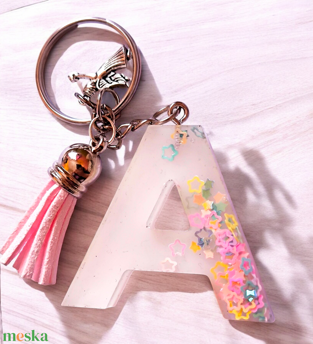 A betűs kulcstartó  - táska & tok - kulcstartó & táskadísz - kulcstartó - Meska.hu