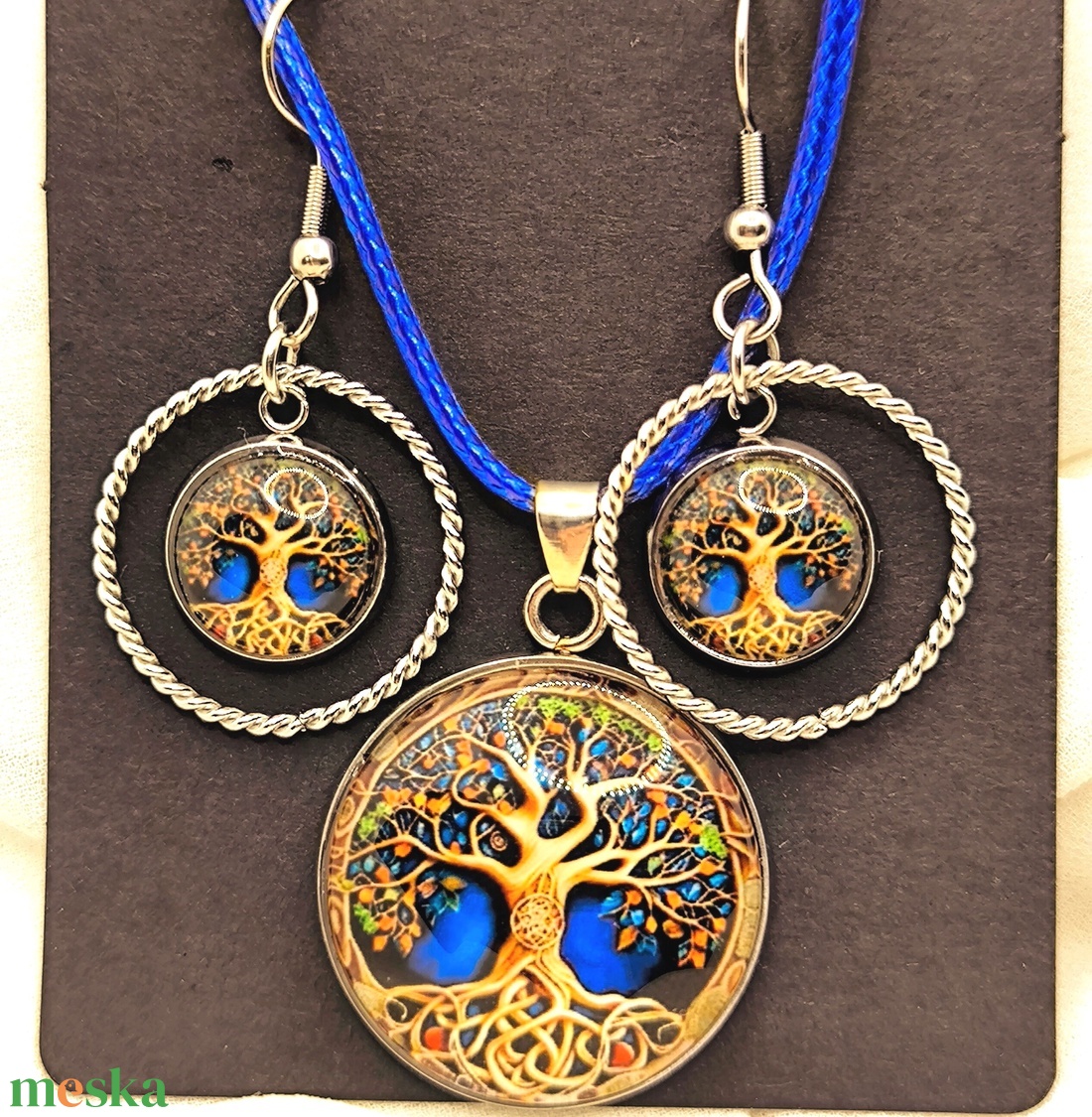 Életfa ékszerszett  - ékszer - ékszerszett - Meska.hu