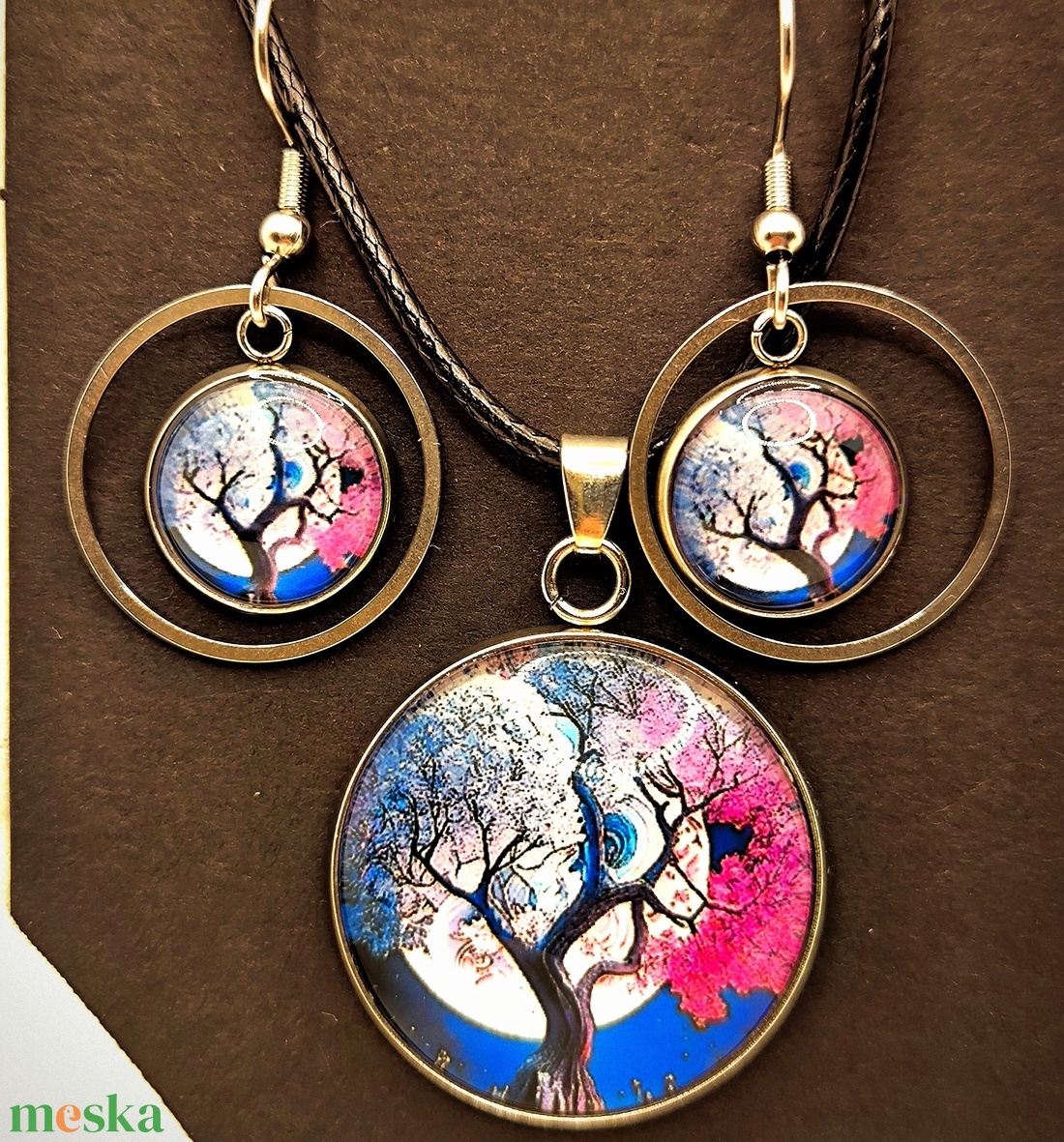 Holdvilág ékszerszett  - ékszer - ékszerszett - Meska.hu