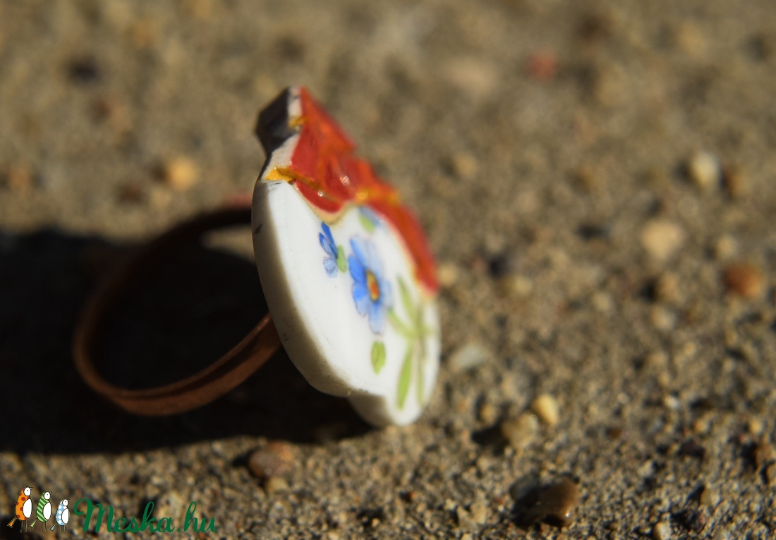 Ahol az élet fakad virágzás gyűrűje -  - Meska.hu