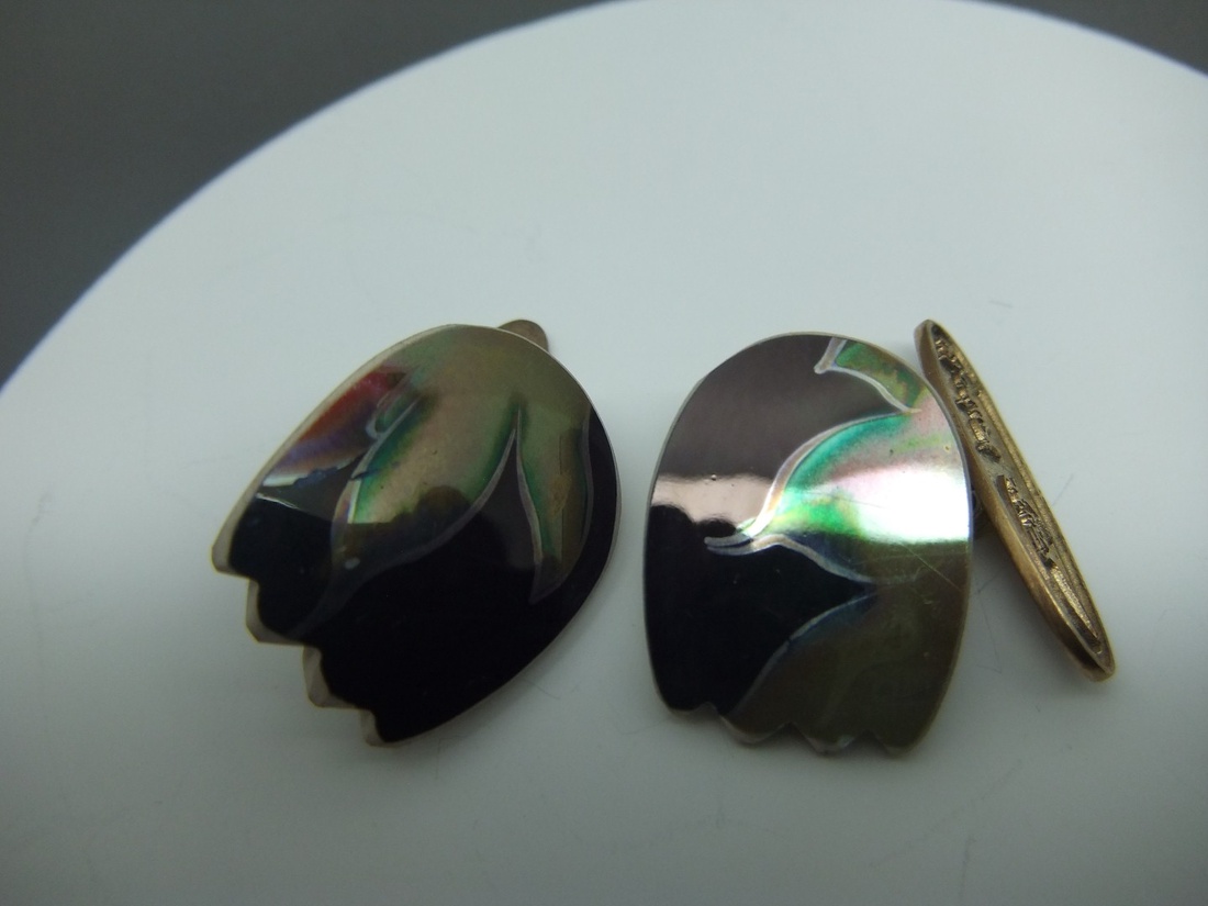 Tűzvirágos Zsolnayból mandzsetta -  - Meska.hu