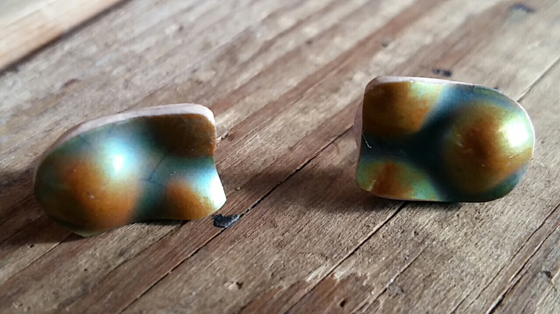 Dimbes-dombos kis fülbevaló -  - Meska.hu