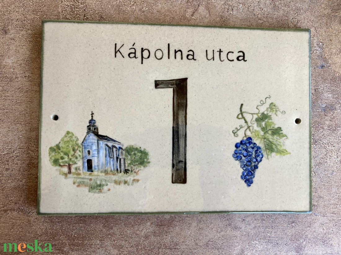 Téglalap formájú házszámtábla szőlővel, festett - otthon & életmód - ház & kert - házszám - Meska.hu Téglalap formájú házszámtábla szőlővel, festett - otthon & életmód - ház & kert - házszám - Meska.hu