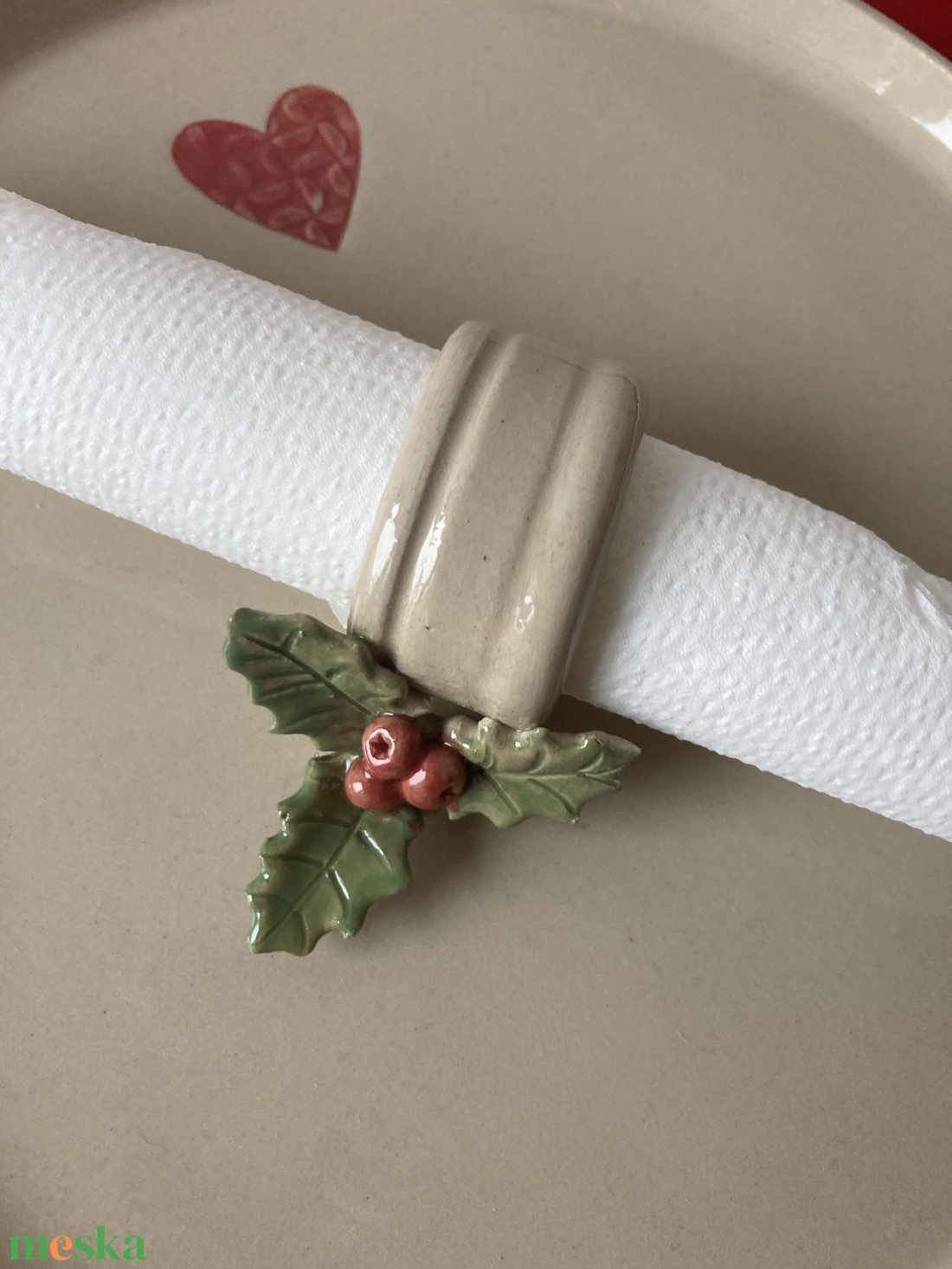 Szalvétagyűrű - otthon & életmód - konyhafelszerelés, tálalás - konyhai dekoráció - konyhai dísz - Meska.hu