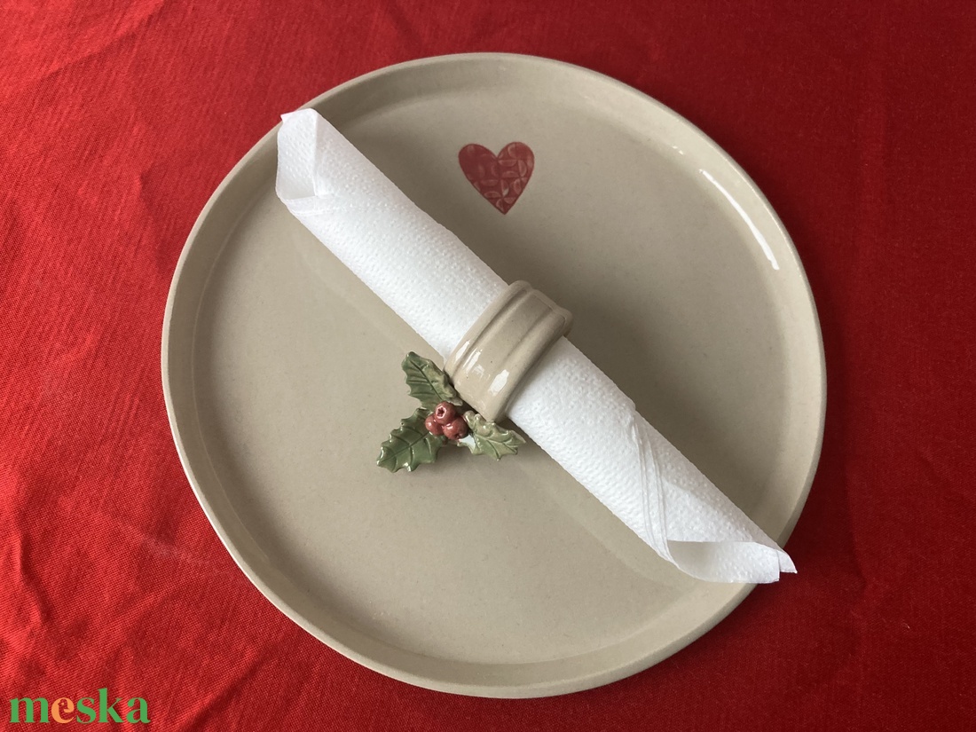 Szalvétagyűrű - otthon & életmód - konyhafelszerelés, tálalás - konyhai dekoráció - konyhai dísz - Meska.hu