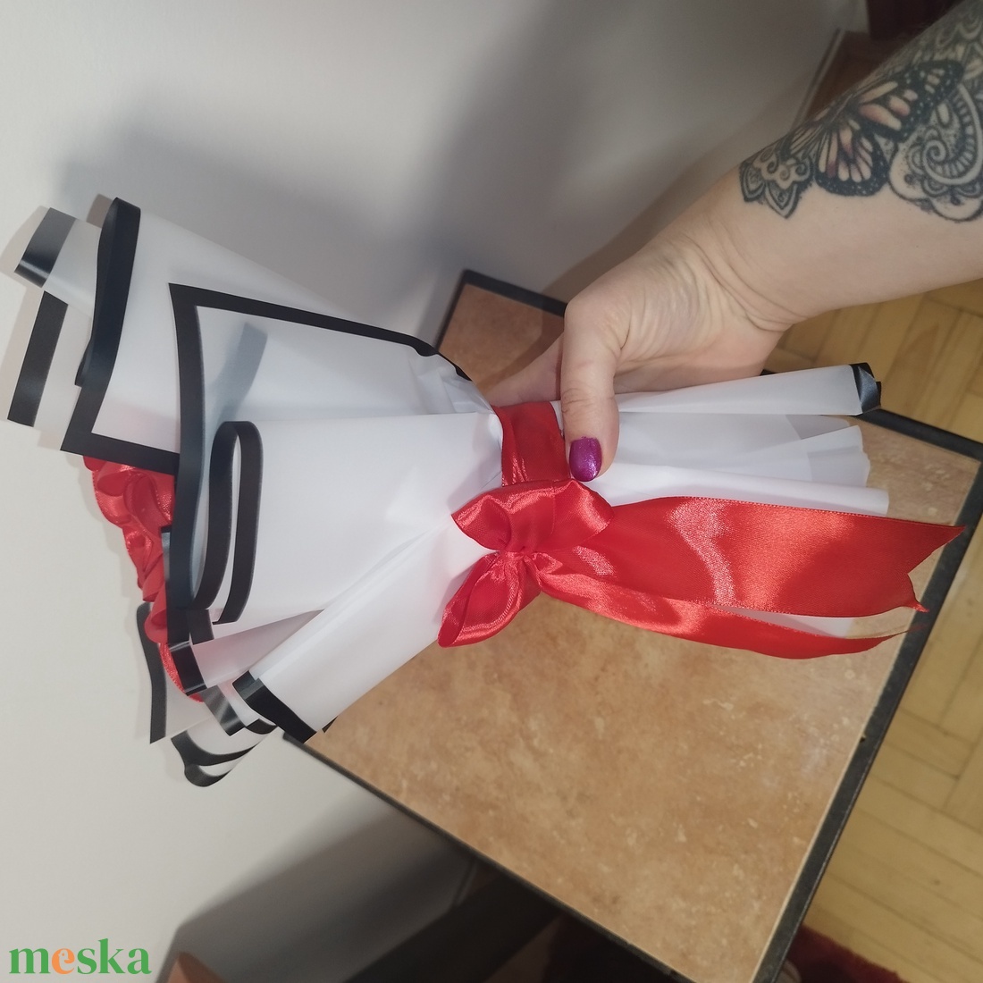 Rózsa csokor  - otthon & életmód - virágdekoráció - virágok - virágcsokor - Meska.hu