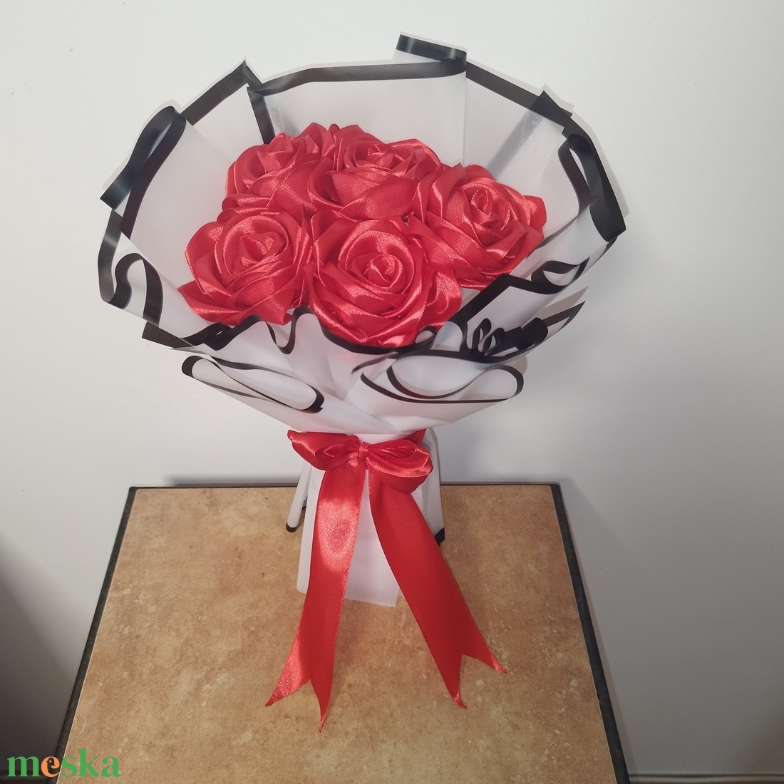 Rózsa csokor  - otthon & életmód - virágdekoráció - virágok - virágcsokor - Meska.hu