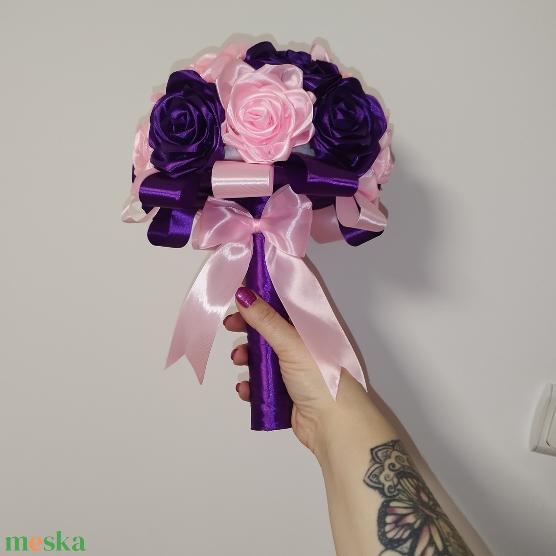 Ballagási csokor  - otthon & életmód - virágdekoráció - virágok - virágcsokor - Meska.hu