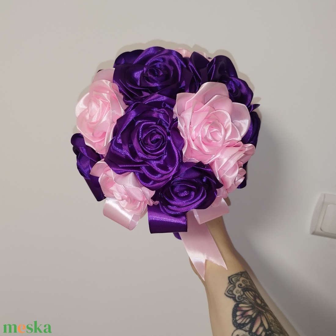 Ballagási csokor  - otthon & életmód - virágdekoráció - virágok - virágcsokor - Meska.hu