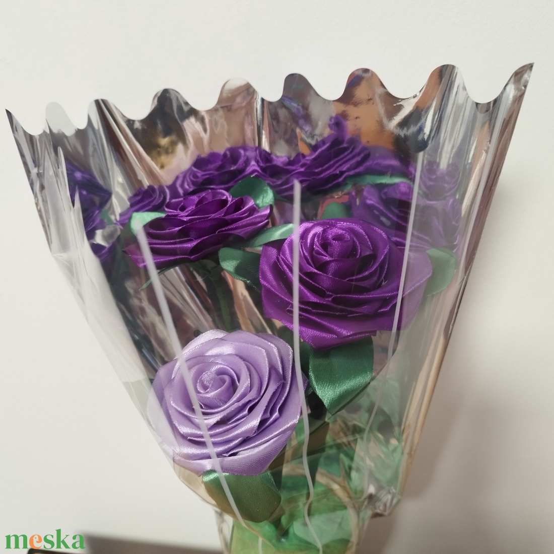 Anyák napi rózsa kosár  - otthon & életmód - virágdekoráció - virágdíszek - asztali virágdísz - Meska.hu