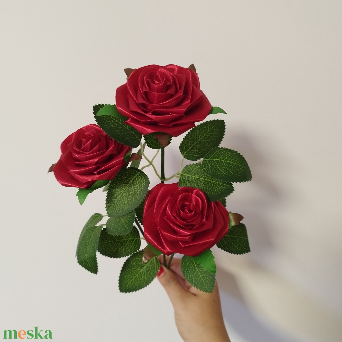 Örök rózsa csokor - otthon & életmód - virágdekoráció - virágok - virágcsokor - Meska.hu