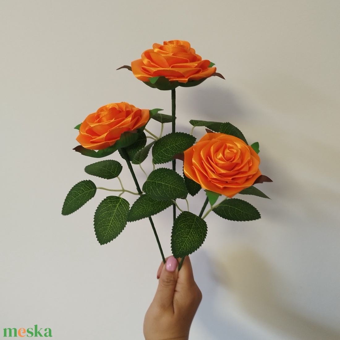 Örök rózsa csokor - otthon & életmód - virágdekoráció - virágok - virágcsokor - Meska.hu