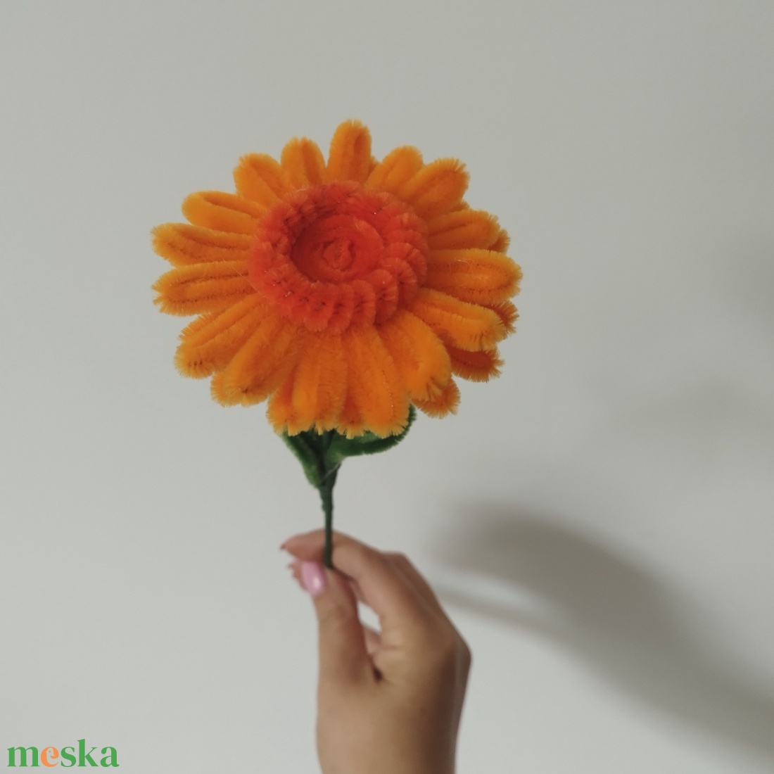 Zsenilia gerbera, többféle színben  - otthon & életmód - virágdekoráció - virágok - szálas virág - Meska.hu