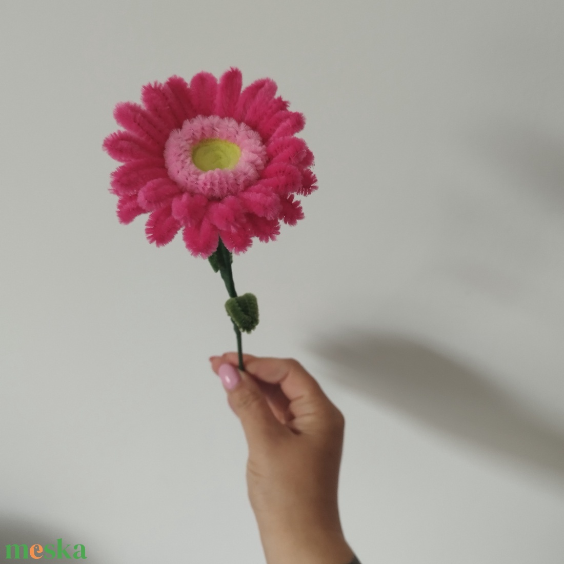 Zsenilia gerbera, többféle színben  - otthon & életmód - virágdekoráció - virágok - szálas virág - Meska.hu