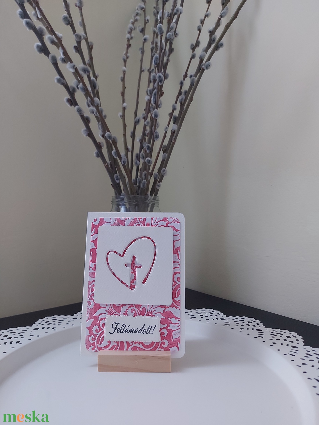 Húsvéti képeslap - Végtelen szeretet - otthon & életmód - papír, írószer - ajándékozás kellékei - képeslap, üdvözlőlap - Meska.hu