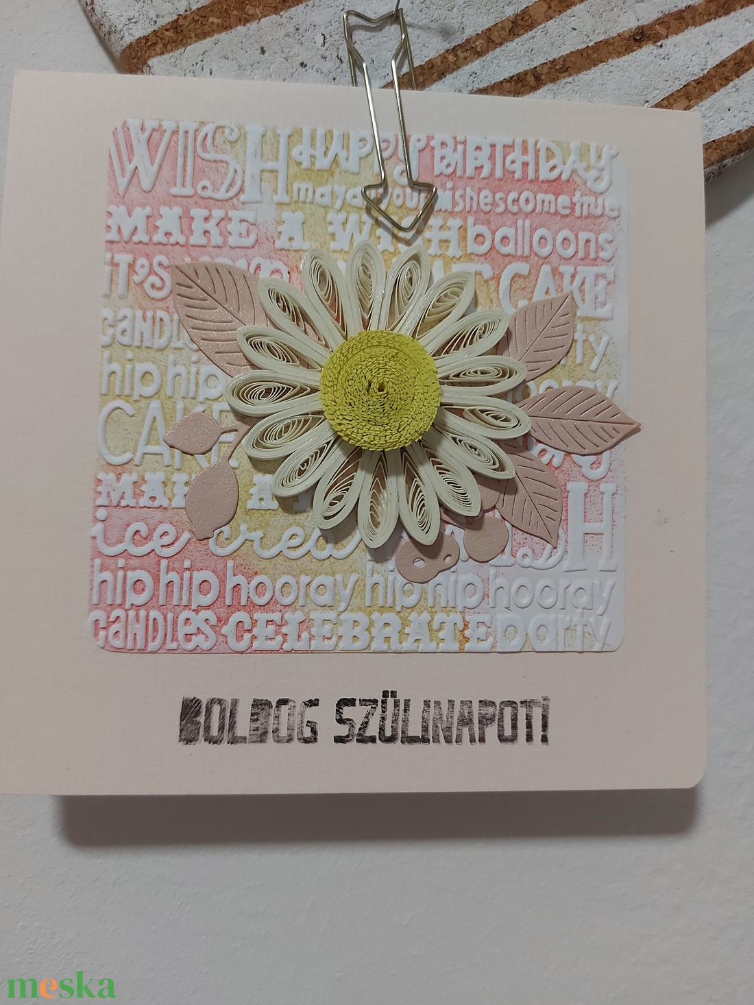 Születésnapi képeslap margarétás - otthon & életmód - papír, írószer - ajándékozás kellékei - képeslap, üdvözlőlap - Meska.hu Születésnapi képeslap margarétás - otthon & életmód - papír, írószer - ajándékozás kellékei - képeslap, üdvözlőlap - Meska.hu