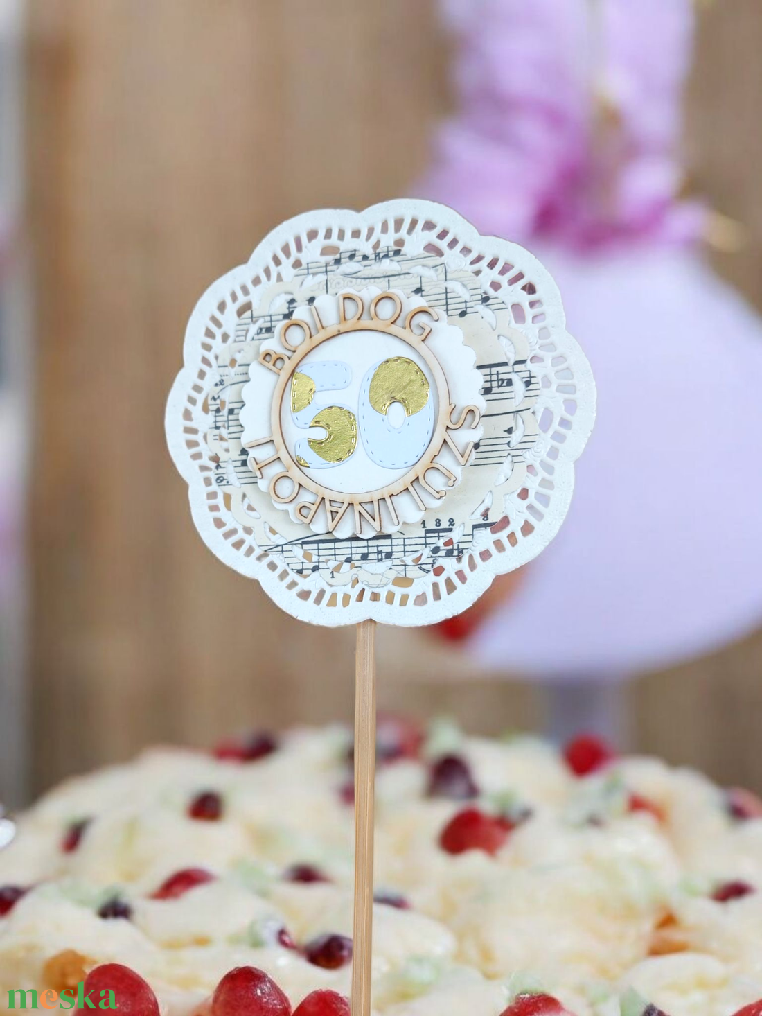 Szülinapi torta tábla - 50 arany-fehér - otthon & életmód - konyhafelszerelés, tálalás - sütés, főzés - sütidísz - Meska.hu Szülinapi torta tábla - 50 arany-fehér - otthon & életmód - konyhafelszerelés, tálalás - sütés, főzés - sütidísz - Meska.hu