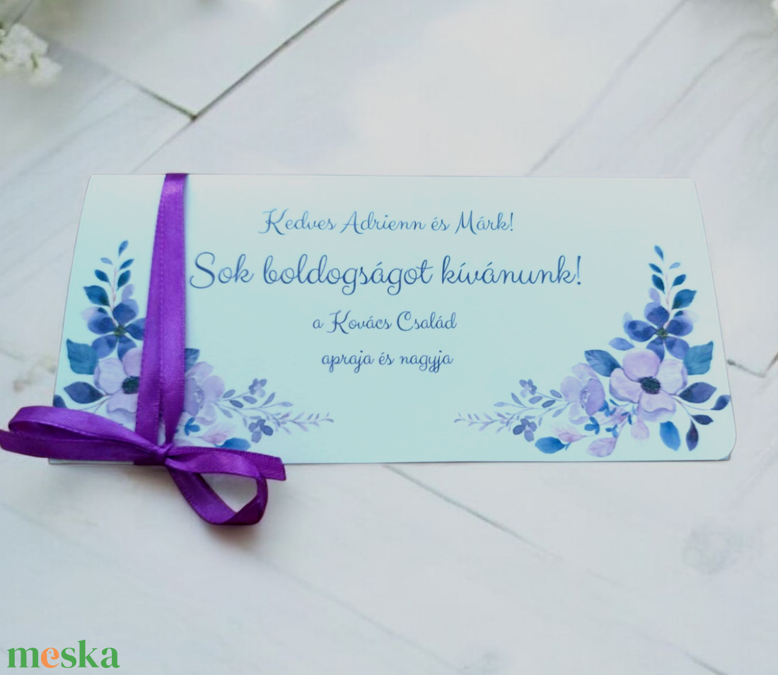 Esküvői pénzátadó boríték - lila virágos - esküvő - emlék & ajándék - nászajándék - esküvői pénzátadó boríték, kártya - Meska.hu Esküvői pénzátadó boríték - lila virágos - esküvő - emlék & ajándék - nászajándék - esküvői pénzátadó boríték, kártya - Meska.hu