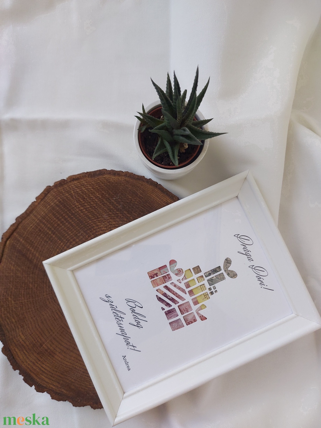 Születésnapi pénzátadó képkeret - ajándékdoboz - otthon & életmód - dekoráció - kép & falikép - képkeret - Meska.hu