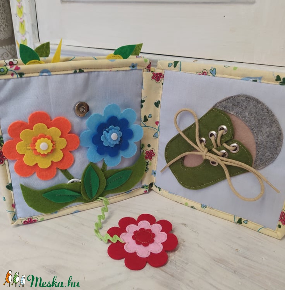 Csendeskönyv - Mini ,almafás - játék & sport - Meska.hu
