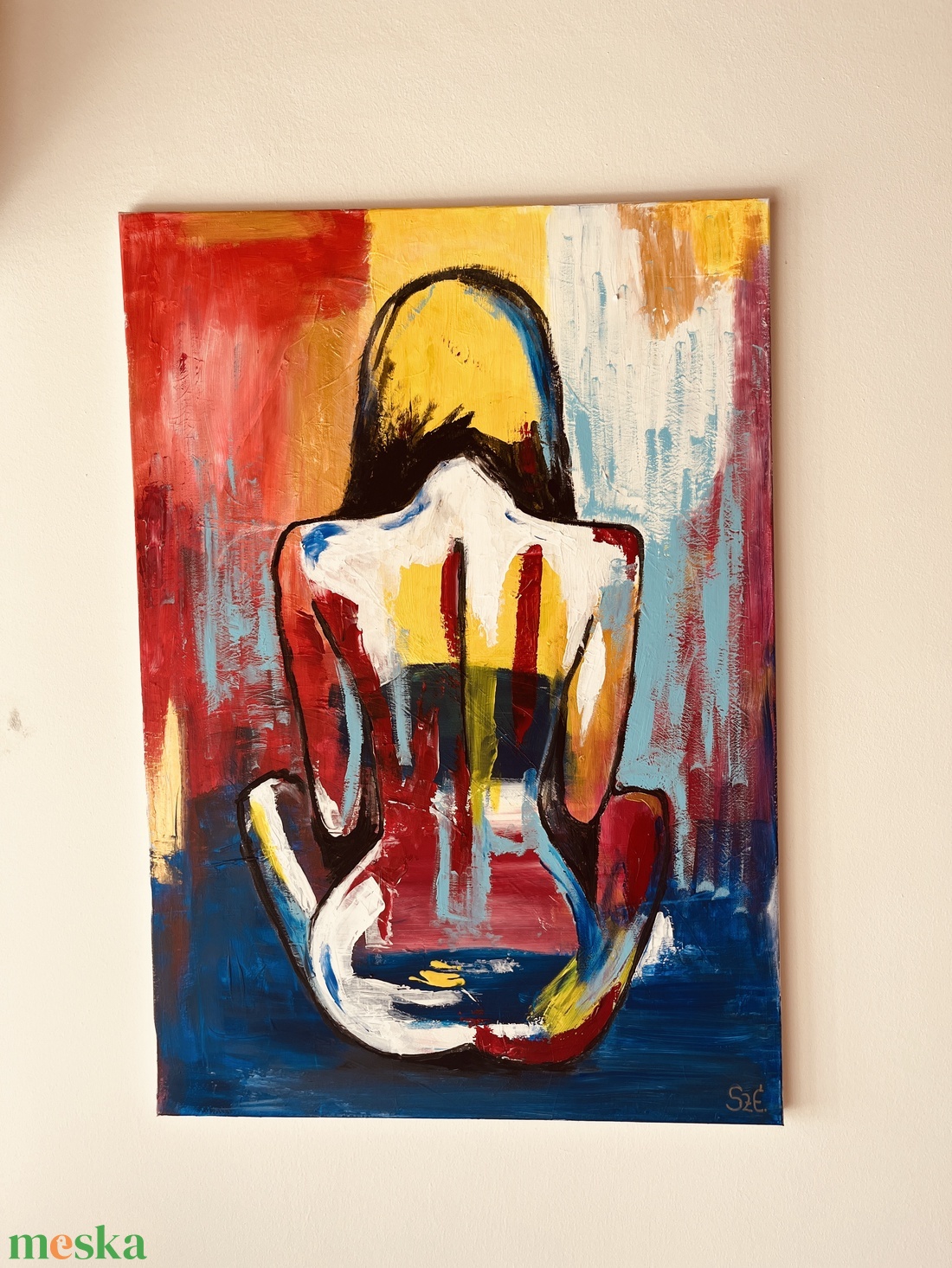 Unbound � eredeti akrilfestmény, 70x100 cm - művészet - festmény - akril - Meska.hu