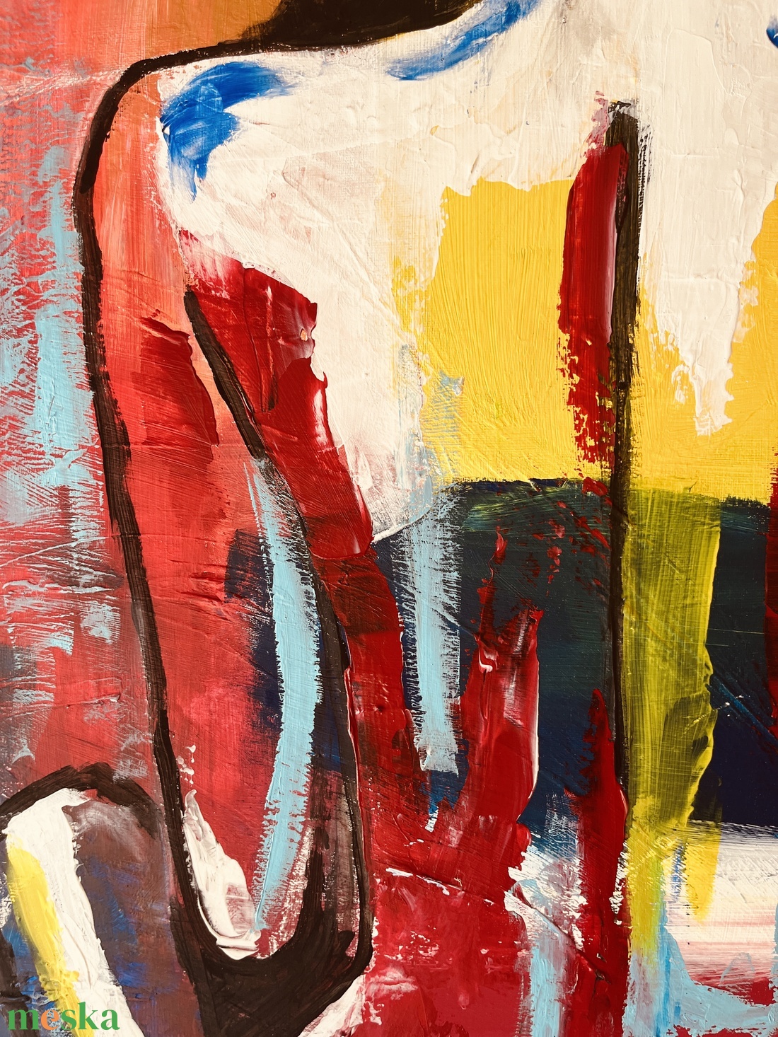 Unbound � eredeti akrilfestmény, 70x100 cm - művészet - festmény - akril - Meska.hu
