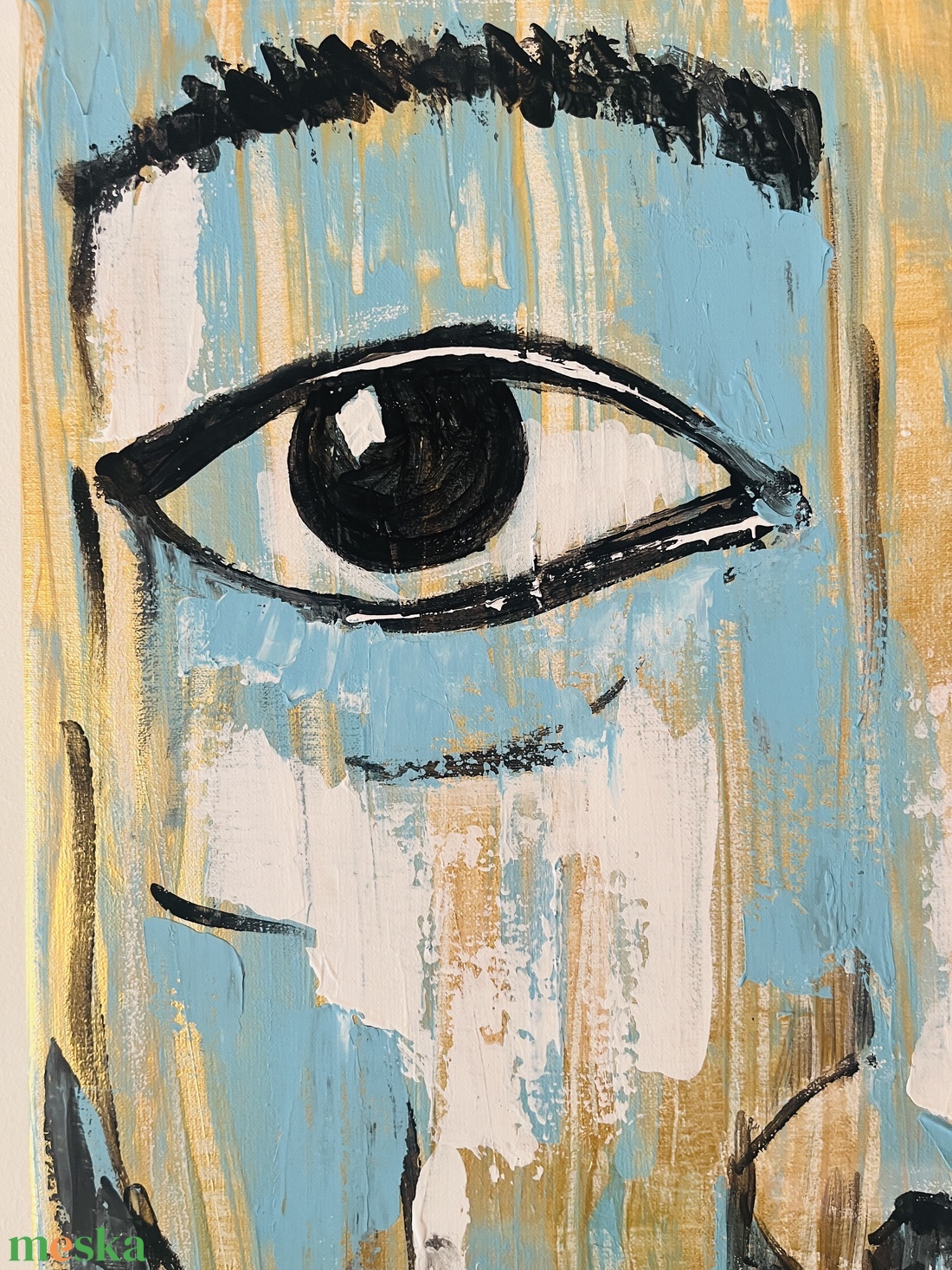 I see you � eredeti akrilfestmény, 60x80 cm - művészet - festmény - akril - Meska.hu