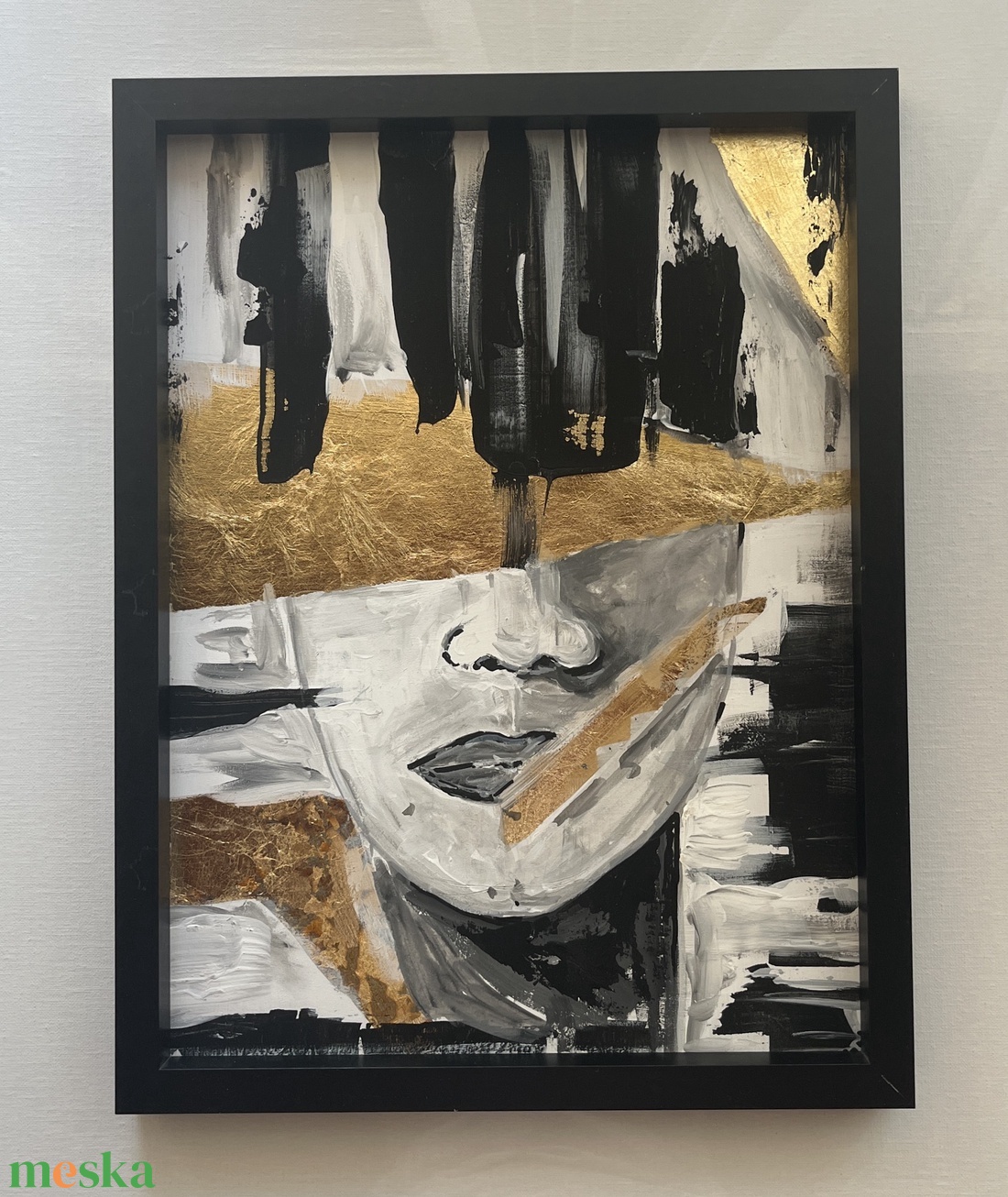 The Parts I Keep - akril festmény (30x40 cm) - művészet - festmény - akril - Meska.hu