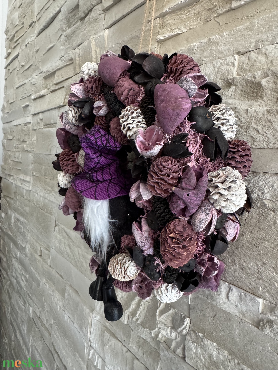 Halloween kopogtató - otthon & életmód - dekoráció - halloween - halloweeni ajtódíszek és ablakdíszek - Meska.hu