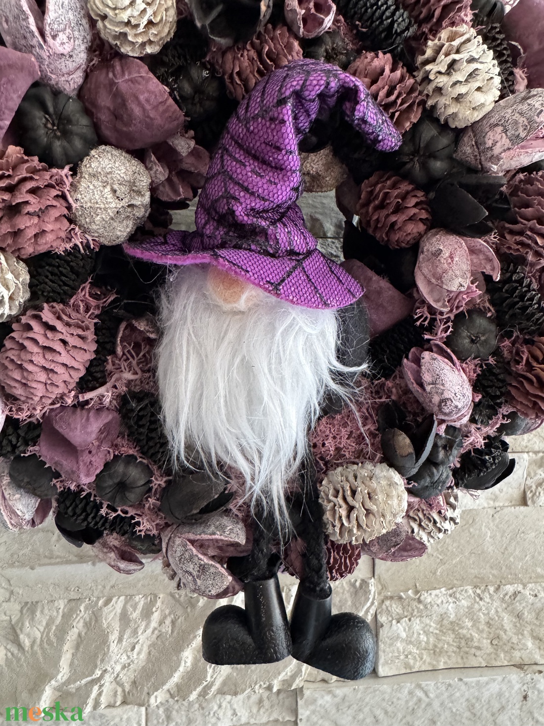 Halloween kopogtató - otthon & életmód - dekoráció - halloween - halloweeni ajtódíszek és ablakdíszek - Meska.hu