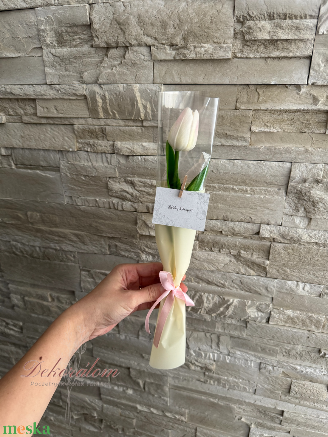 Nőnapi tulipán - otthon & életmód - virágdekoráció - virágok - szálas virág - Meska.hu